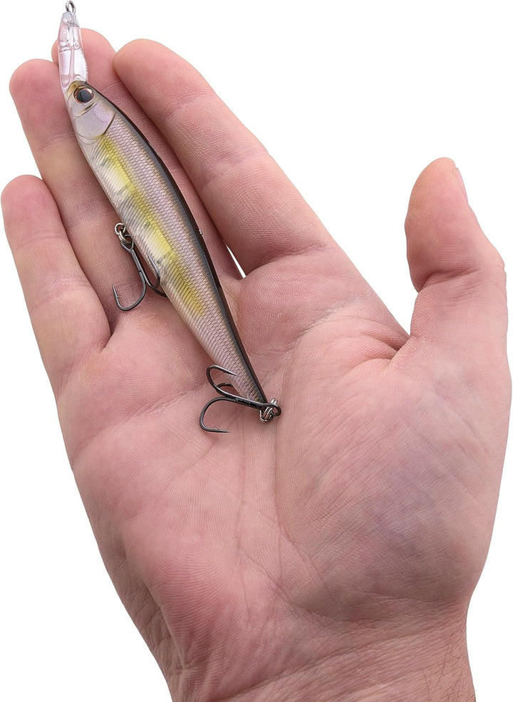 Berkley Krej Fishing Hard Bait Stealth Shad 3.9 in - 100 (1/2 oz), Stealth Shad 3.9 in - 100 (1/2 oz