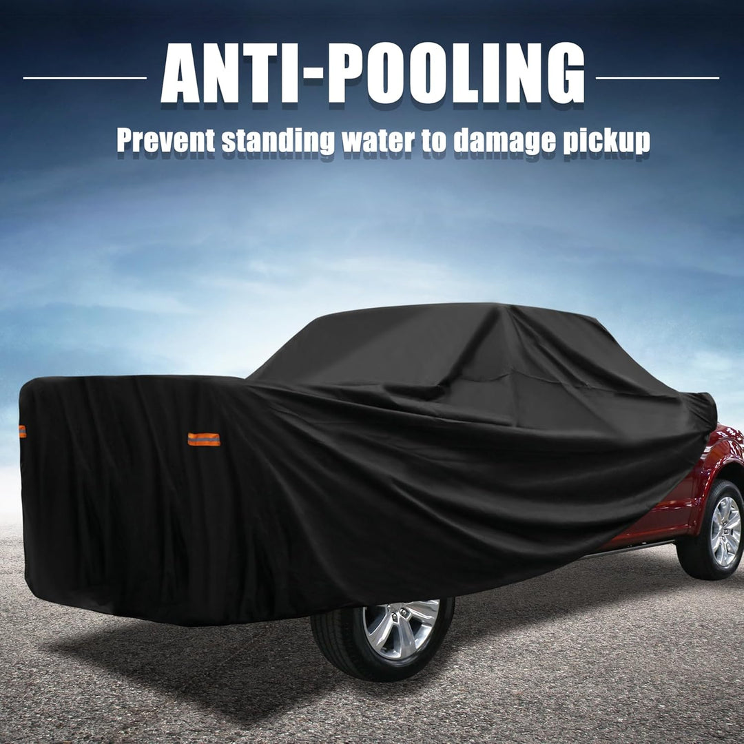 X AUTOHAUX Fahrzeug Auto Abdeckung Pickup Abdeckung wasserdicht Alle Wetter