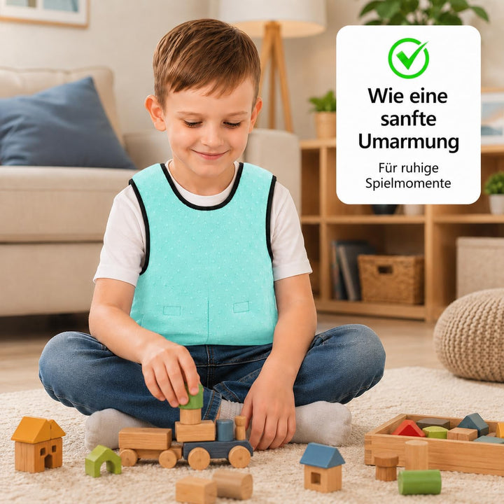 Gewichtsweste Kinder für Kinder im Alter von 2 bis 14 Jahren Hilft Kinder,Gewichtete Kompressionswes