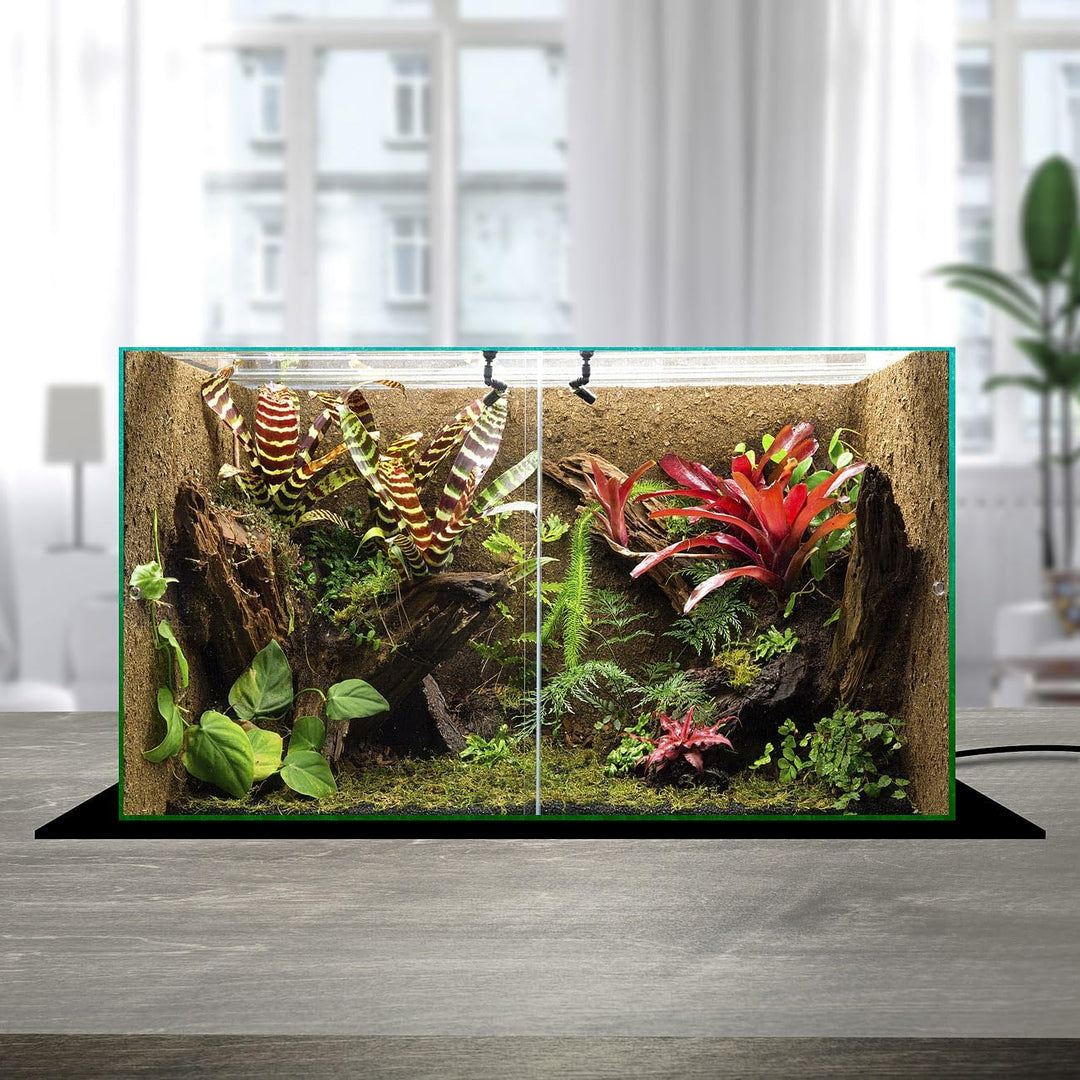 Royal Gardineer Heizfolie: 4er-Set Heizmatten für Pflanzenanzucht/Terrarien, Grösse S, IP67, 20 W (O