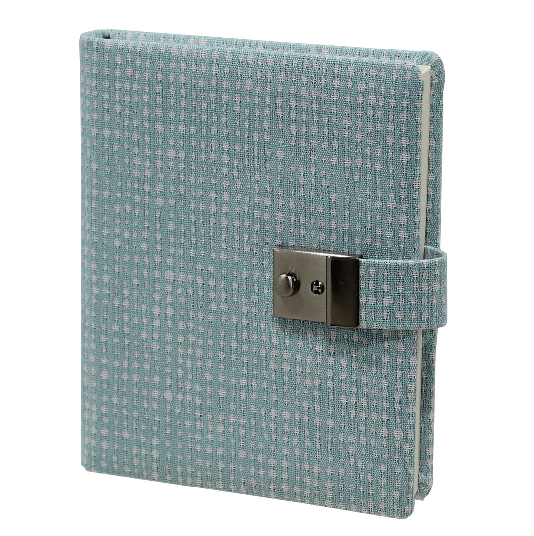 Tagebuch mit Schloss Benny in Blau