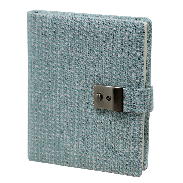Tagebuch mit Schloss Benny in Blau