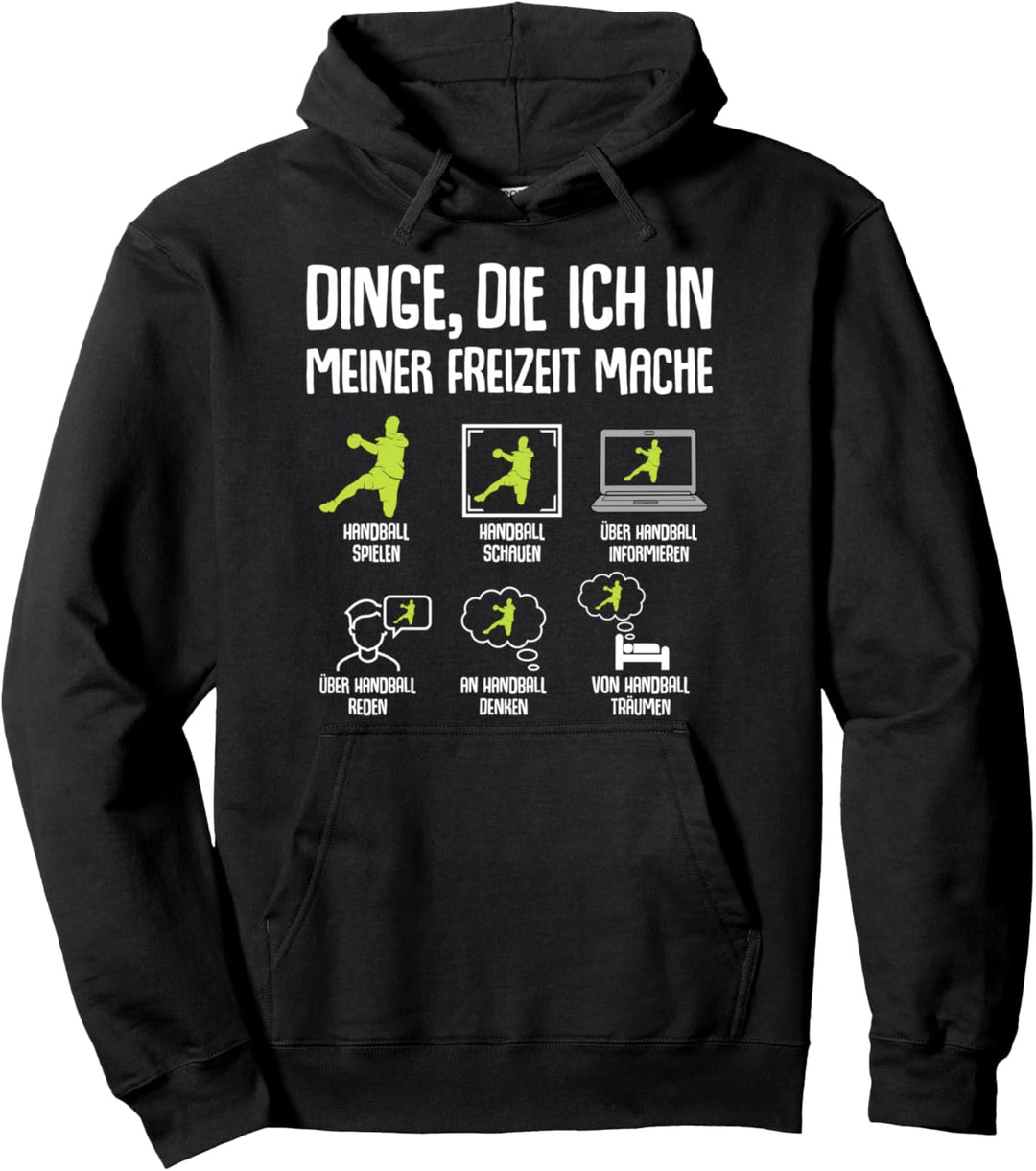 Handballer Handball Jungen Kinder Herren Pullover Hoodie