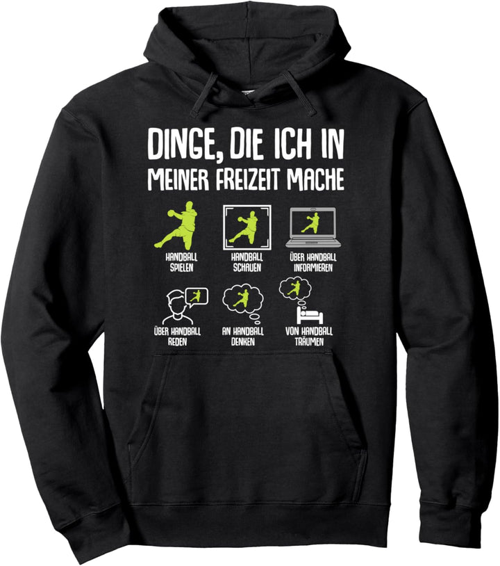 Handballer Handball Jungen Kinder Herren Pullover Hoodie
