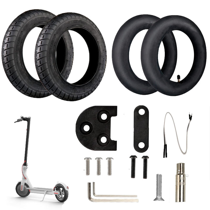 Kit Raifen Wanda 10 Zoll Kompatibel für Xiaomi M365, 1S, Essential, Pro und Pro2, Ersatz für Elektro