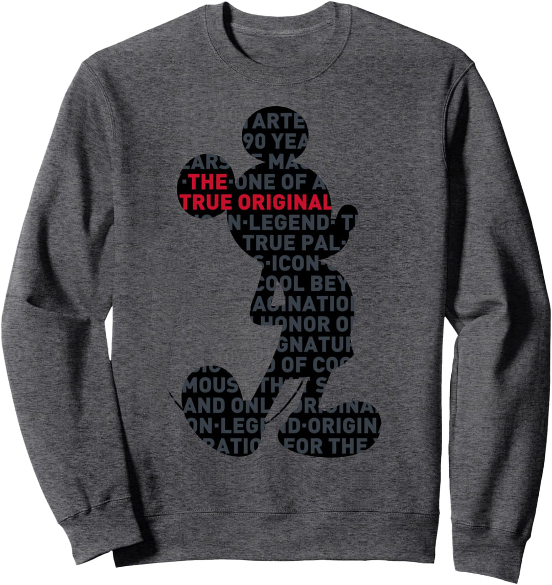 Disney Mickey And Friends Mickey & Minnie 28 Front & Back Sweatshirt