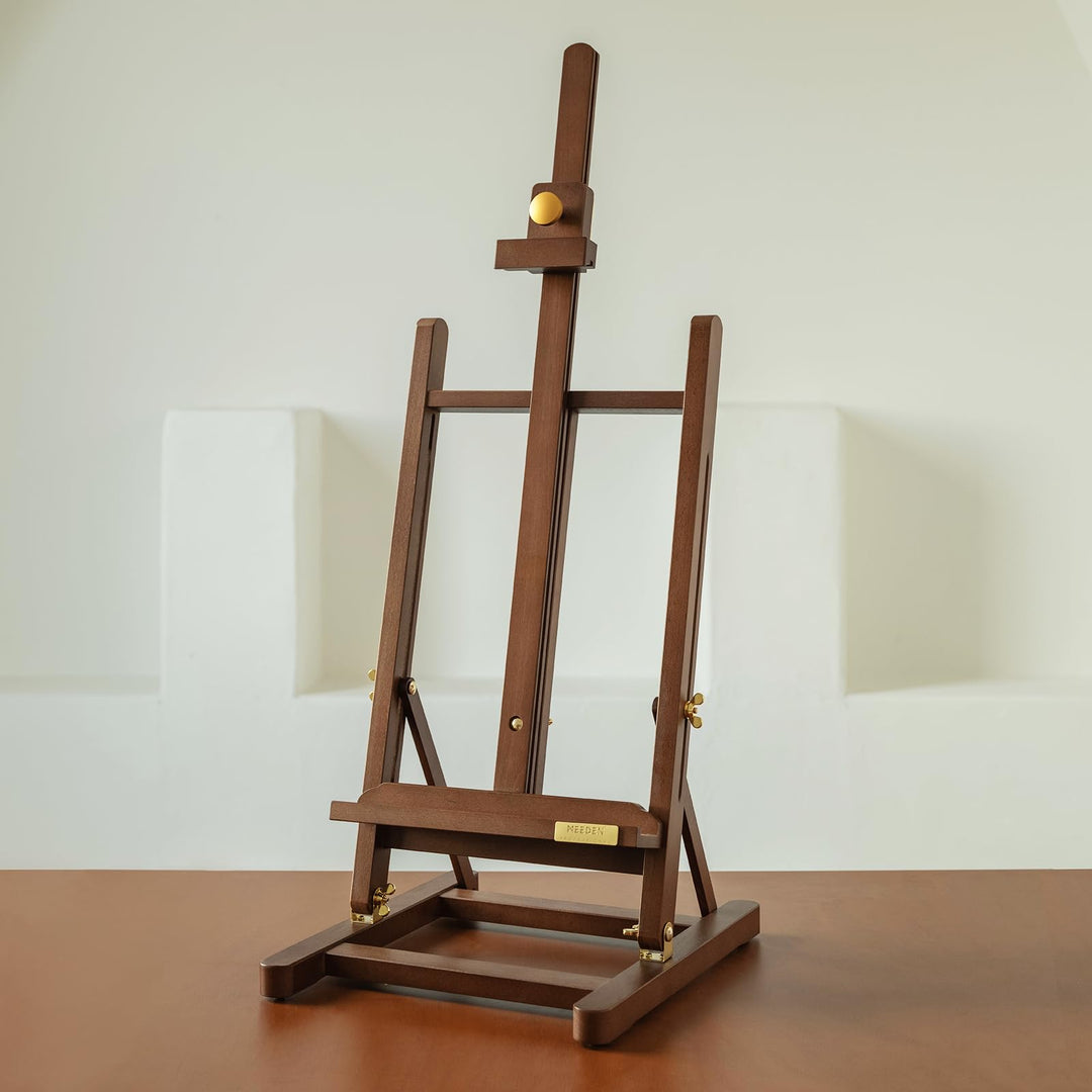 MEEDEN PRO Grosse Tischstaffelei – Montagefreie Desktop-Kunst-Staffelei für Leinwand bis zu 69,8 cm