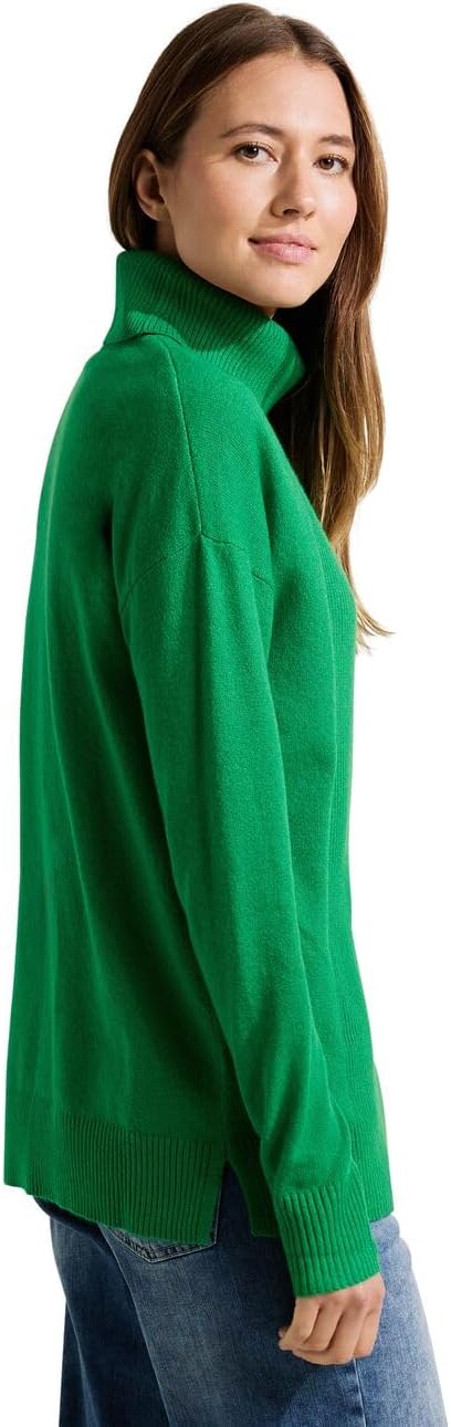 Cecil Damen Rollkragenpullover M Grün, M Grün