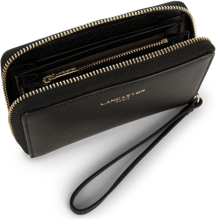 Lancaster Dune, Unisex-Erwachsene Reisezubehör- Brieftasche, Noir, Einheitsgrösse Noir, Einheitsgr&#