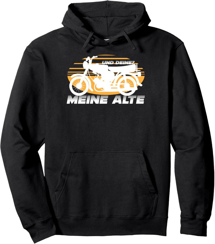 Meine Alte Simson-S51 Pullover Hoodie