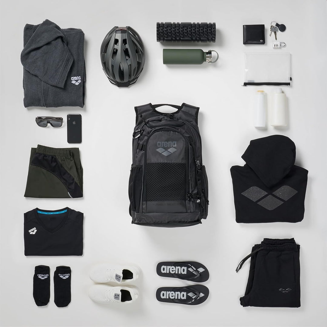 ARENA LL Set Backpack 45L COLOR 100-BLACK, ONE SIZE 100 - BLACK ONE SIZE