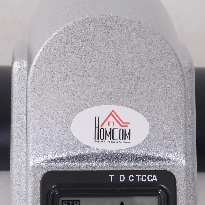 HOMCOM Mini Heimtrainer Arm-und Beintrainer Pedaltrainer für Senioren mit LCD-Display verstellbarer
