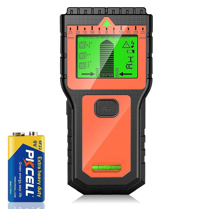 Leitungssuchgerät - Multifunktionaler Stud Finder mit LCD-Display & Audio-Alarm, Kabel- und Metallsu