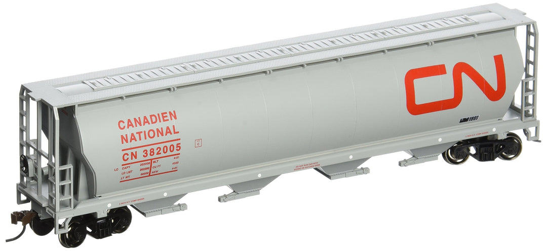 Bachmann Züge Canadian National 4 Bay Zylindrische Getreide Hopper