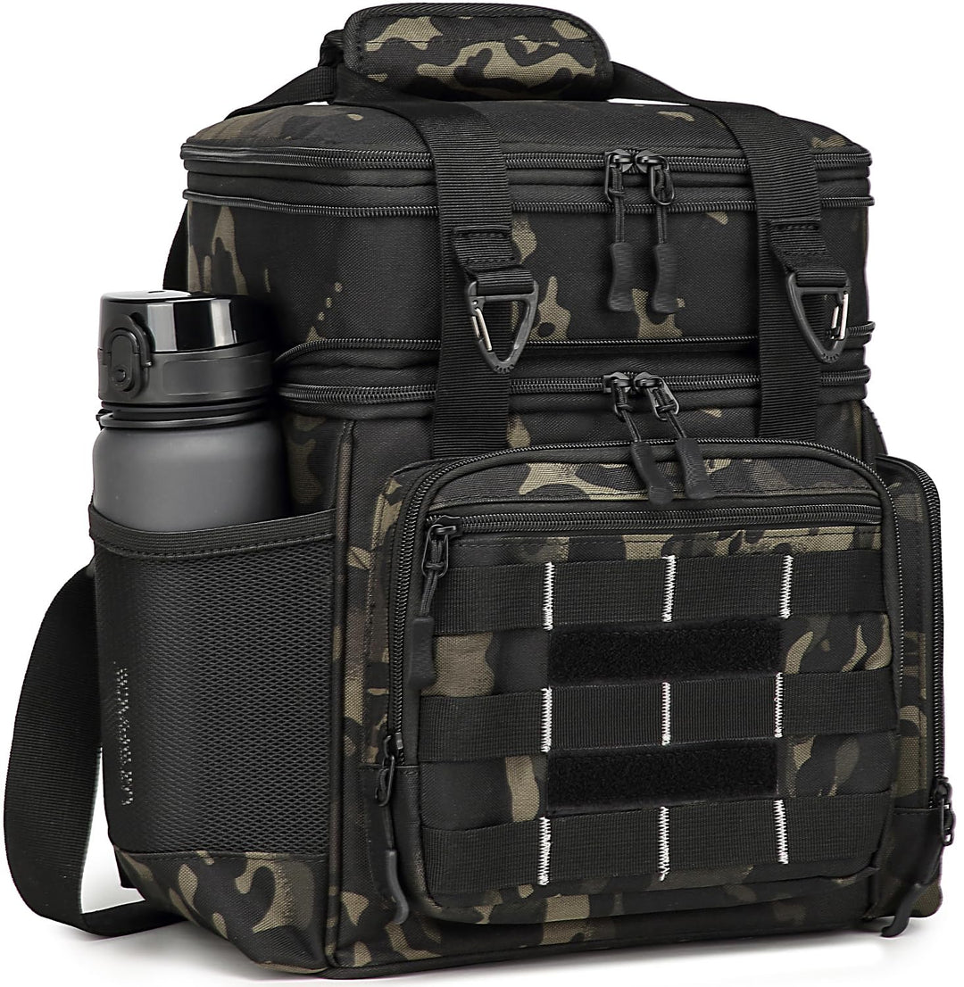 Kühltasche Picknicktasche erweiterbare Isoliertasche Lunchtasche Essen & Getränk Thermotasche für Sc