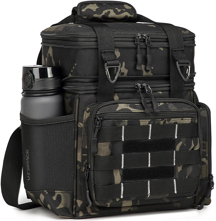 Kühltasche Picknicktasche erweiterbare Isoliertasche Lunchtasche Essen & Getränk Thermotasche für Sc