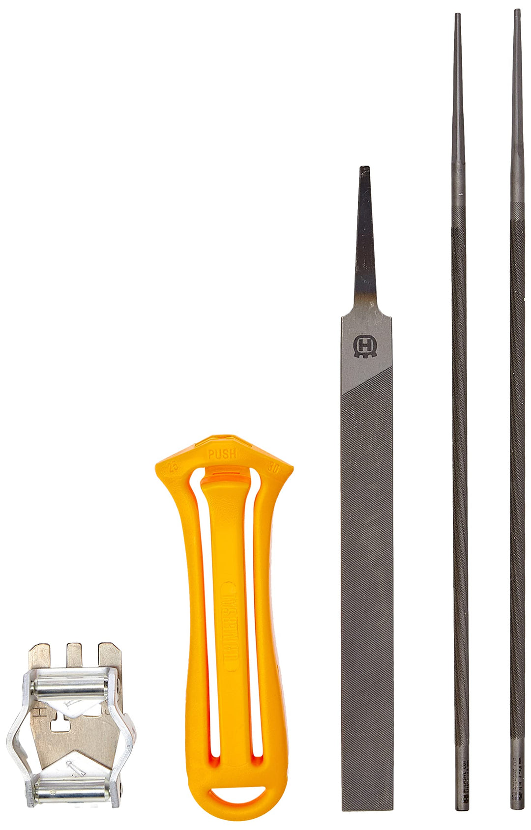 Universal Feilen-Set 0.325 Zoll - 4,8 mm, FLO010: Schärfwerkzeug zum Schärfen und Warten von Ketten,