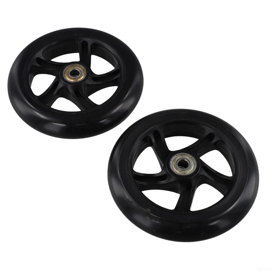 Scooter-Räder, 125 mm – 200 mm, mit Kugellagern für Roller, Rollschuhe, Trolleys, Mittellochdurchmes