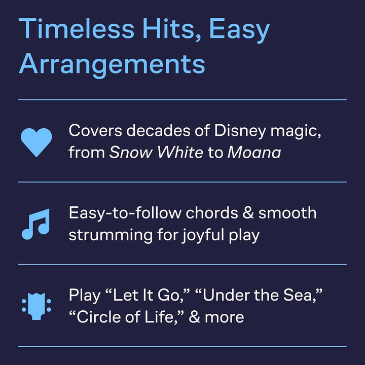 First 50 Disney Songs You Should Play on Ukulele Songbook, Taschenbuch