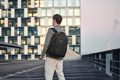 WENGER Synergy Pro Ballistic Laptop-Rucksack mit Tablet-Fach, Notebook bis 16 Zoll, Tablet bis 10 Zo