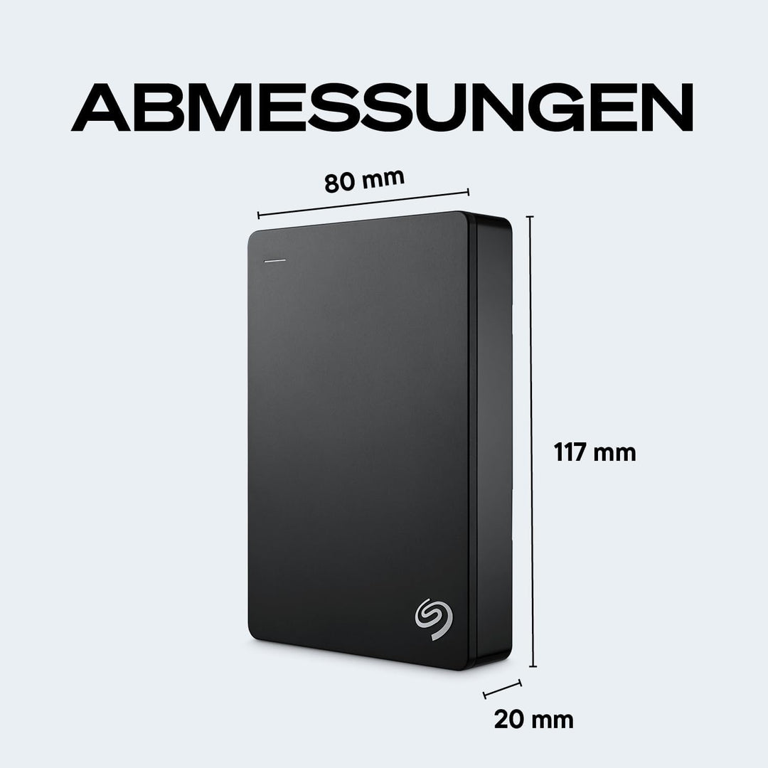 Seagate Portable Drive 5TB tragbare externe Festplatte, 2.5 Zoll, USB 3.0, inkl. 2 Jahre Datenrettun