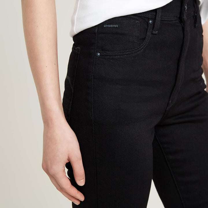G-STAR RAW Damen Kafey Ultra High Skinny Jeans 24W / 30L Schwarz (Pitch Black D15578-b964-a810), 24W