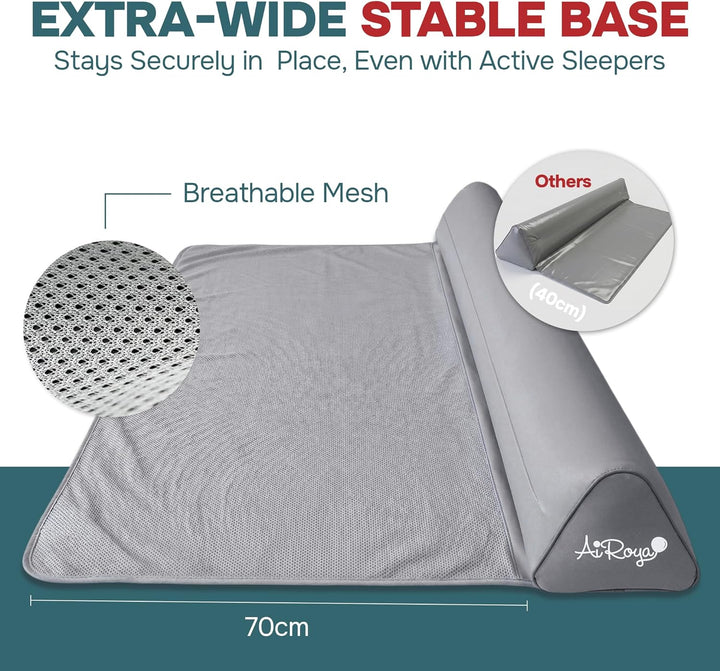 Aufblasbares Bettschutzgitter 130 cm – Tragbares Kleinkind-Bett-Stossfänger für Reisen & Zuhause – B