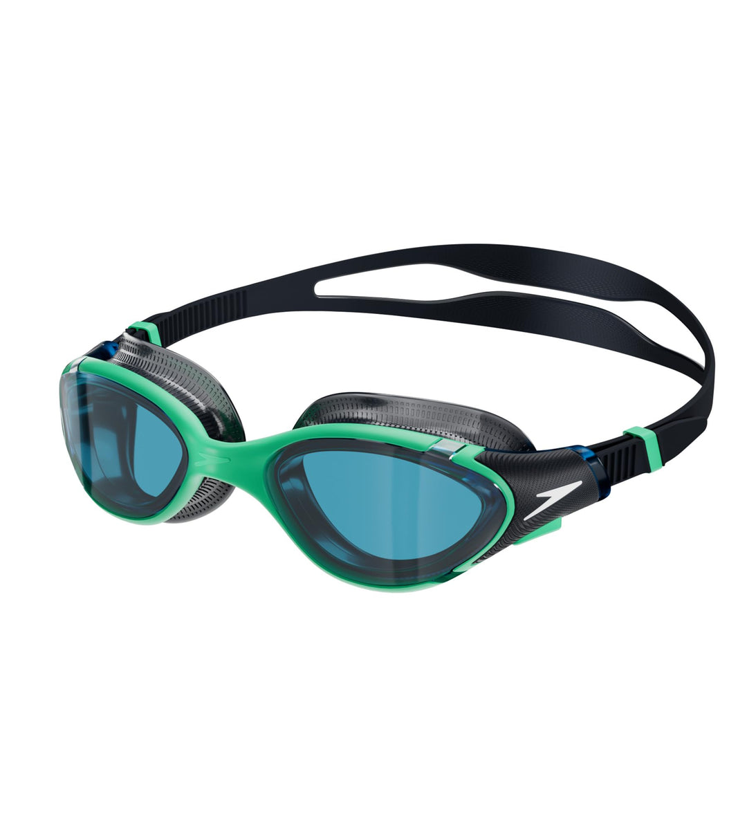 Speedo Unisex Biofuse 2.0 Schwimmbrille (1er Pack) Einheitsgrösse Harlequin Green/True Navy, Einheit