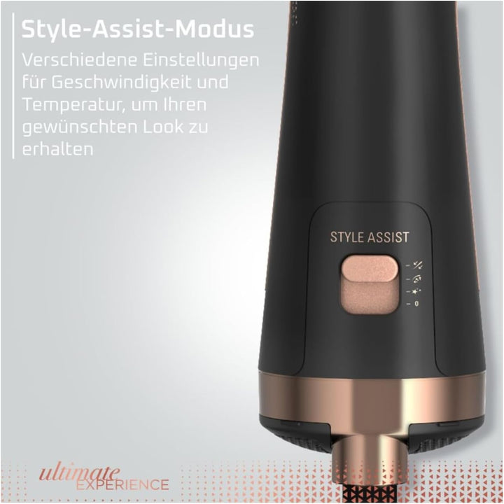 Rowenta CF9620 Ultimate Experience Warmluftbürste | 750 Watt | rotierende Stylingbürste | mit 3 Bürs