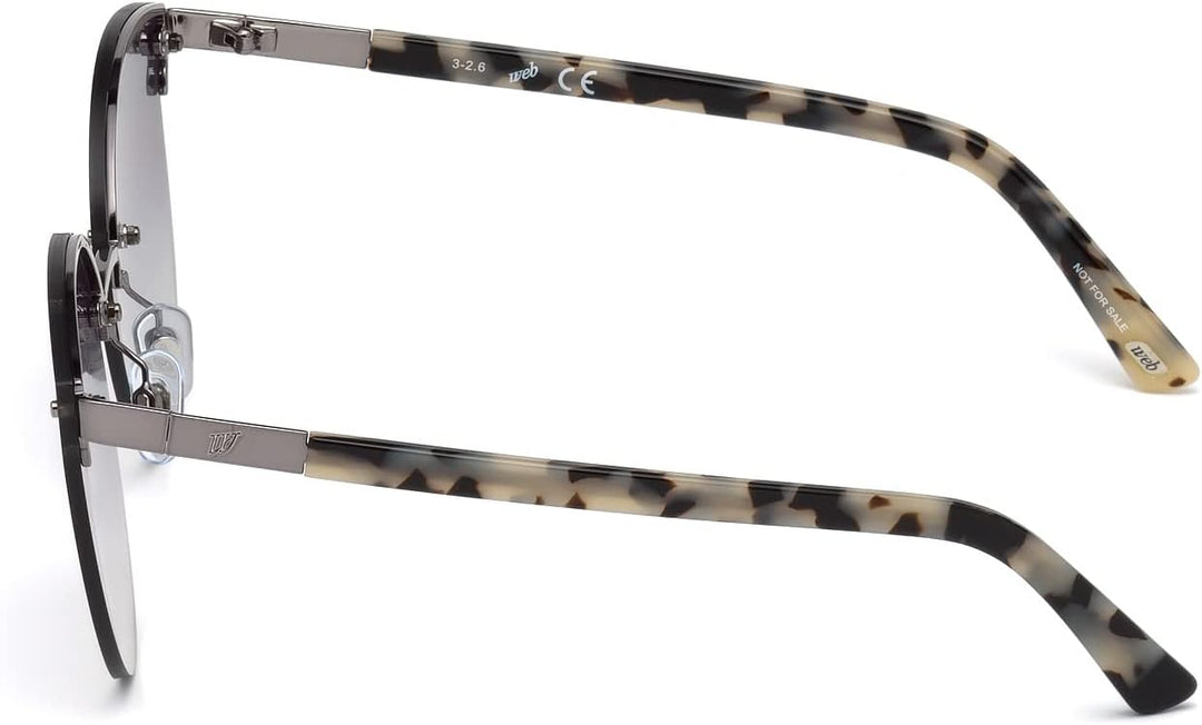 Web Damen WE0197 08C 59 Brillengestelle, Grau (Antracite LUCFUMO SPECCHIATO), 59.0