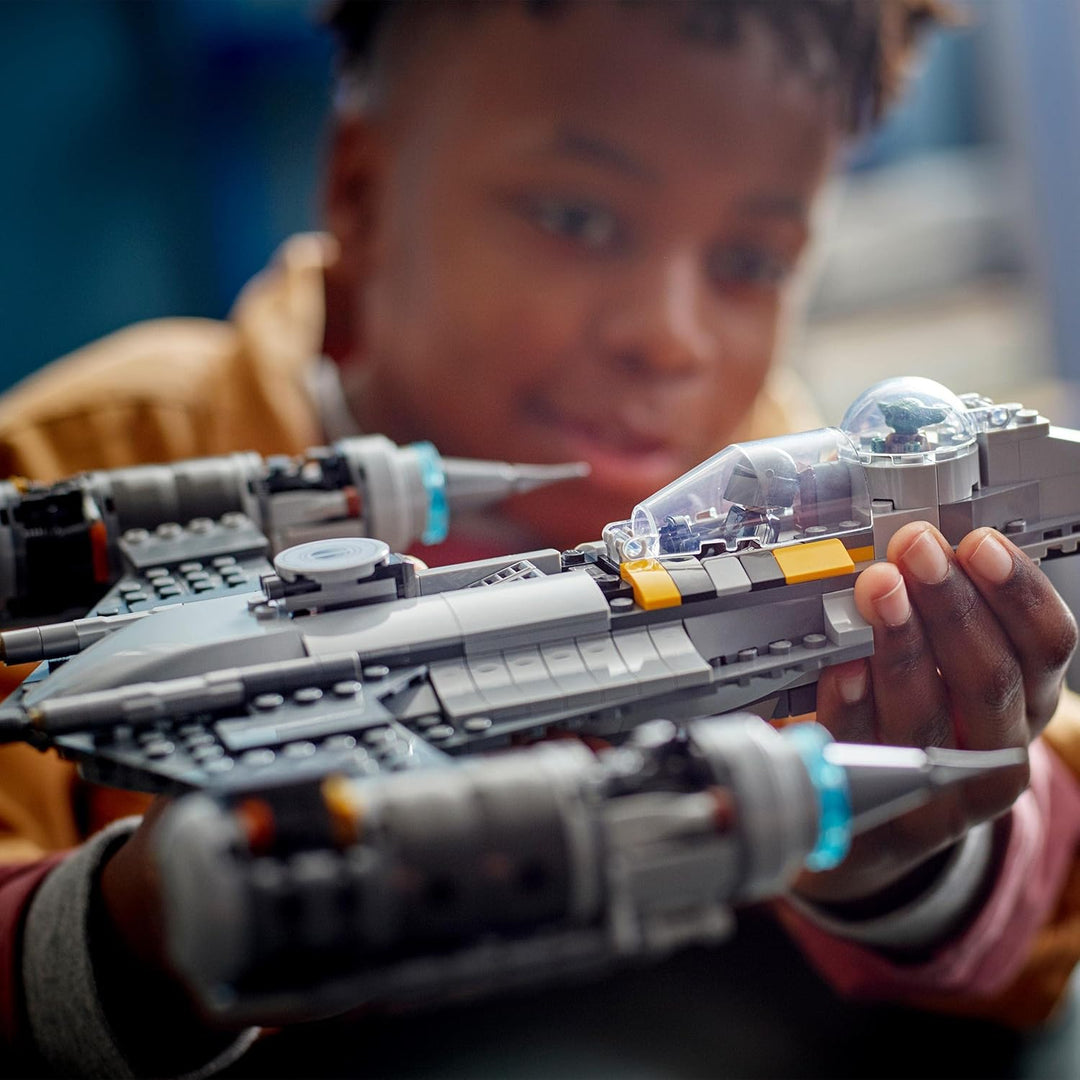 LEGO Star Wars Der N-1 Starfighter des Mandalorianers aus Das Buch von Boba Fett, Raumschiff-Spielze