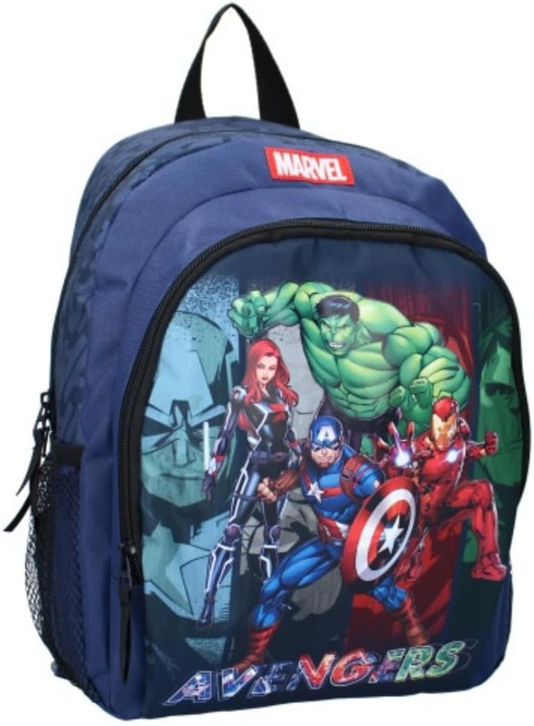 mybagstory - Rucksack – Avengers – Blau – Kinder – Schule – Grundschule – Kindergarten – Schulranzen