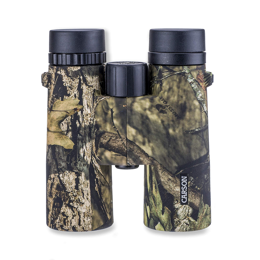 Carson Full-Size Fernglas, 10x42mm, Mossy Oak Tarnoptik, wasserdicht und beschlagfrei (JR-042MO) 10x