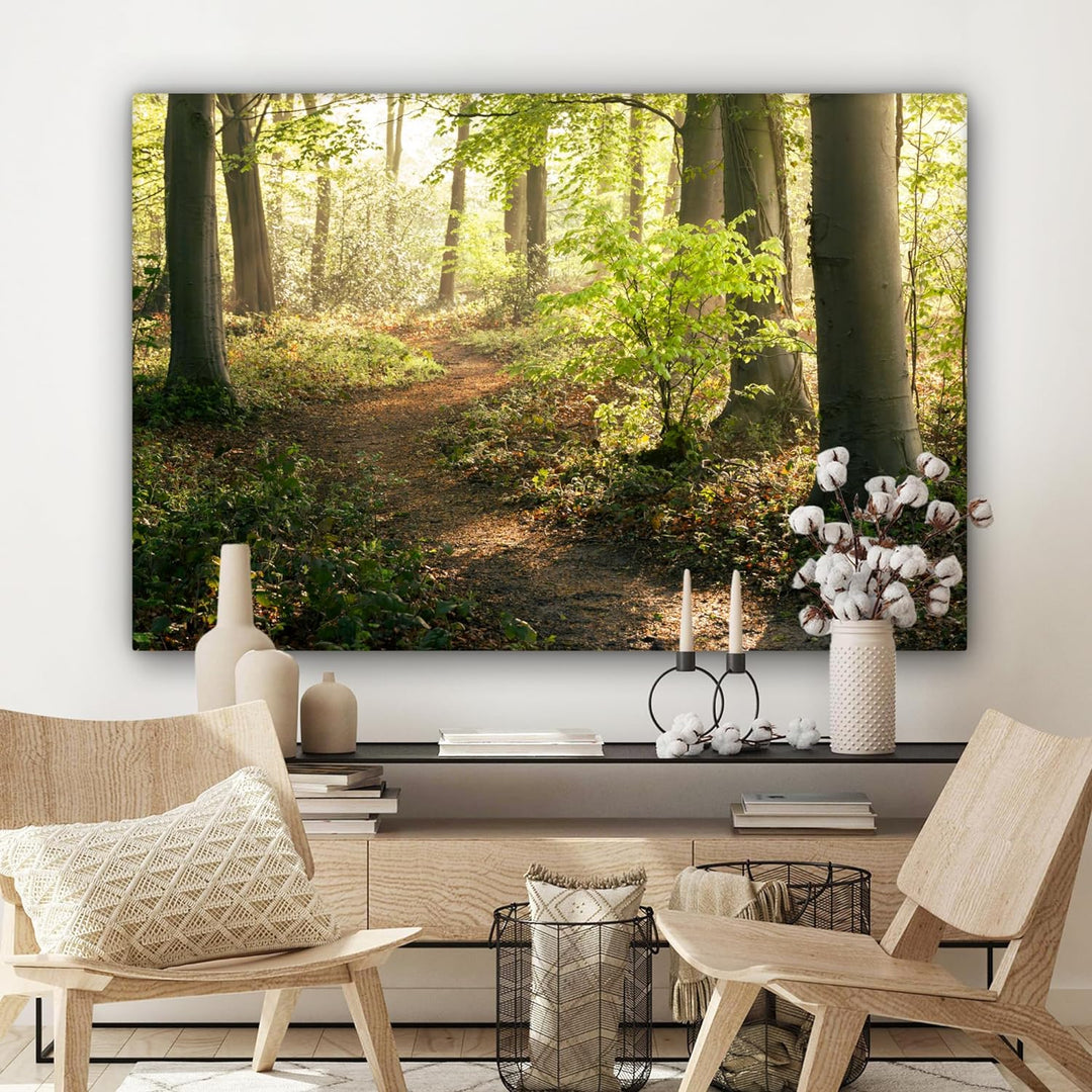 MuchoWow© Bilder Gross 120x80 cm XXL Wohnzimmer Deko Modern Wandbild Foto auf Leinwand Bild Schlafzi
