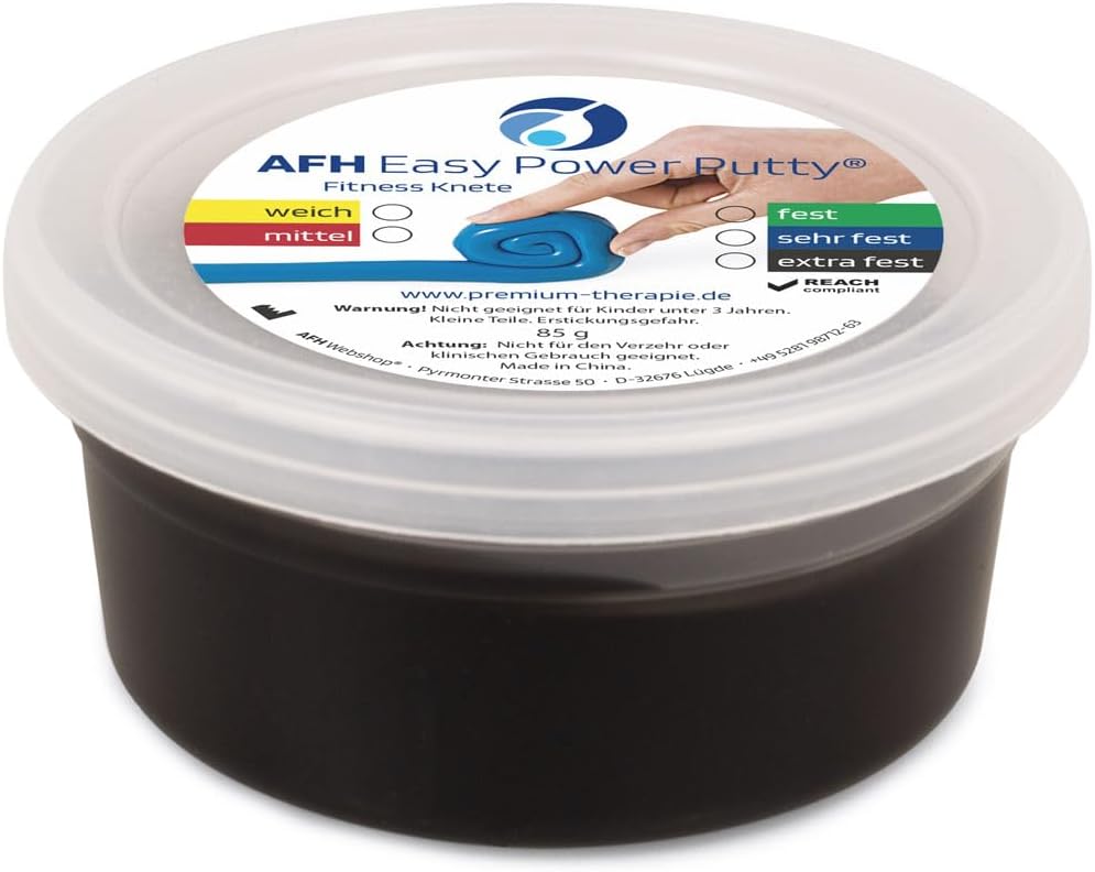 AFH Easy Power Putty® | 5er Set | ca. 85g | Hantrainer | Knete