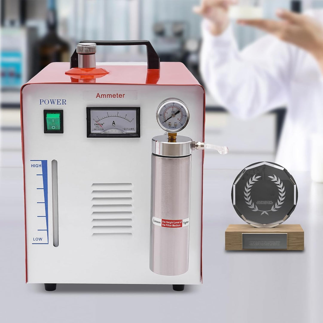 Acryl-Poliermaschine, HG60B Sauerstoff-Wasserstoff-HHO-Gasflammenpolierer 0,08 l/h, geeignet für Kun