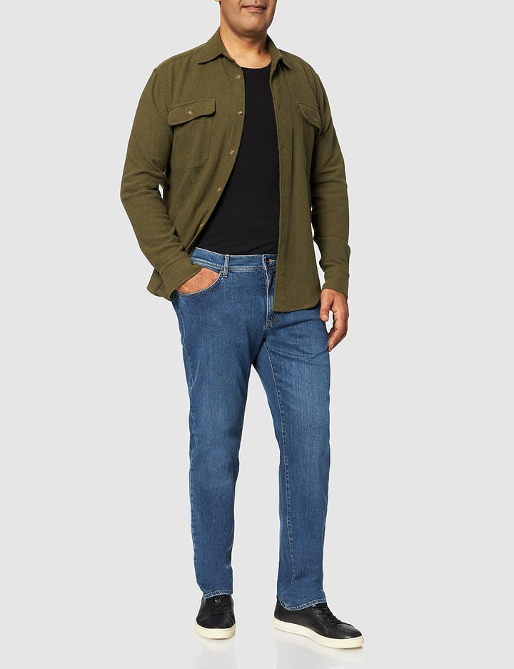 BRAX Herren Style Cadiz Masterpiece Five-Pocket Jeans 30W / 30L Regular Blue Used, 30W / 30L Regular