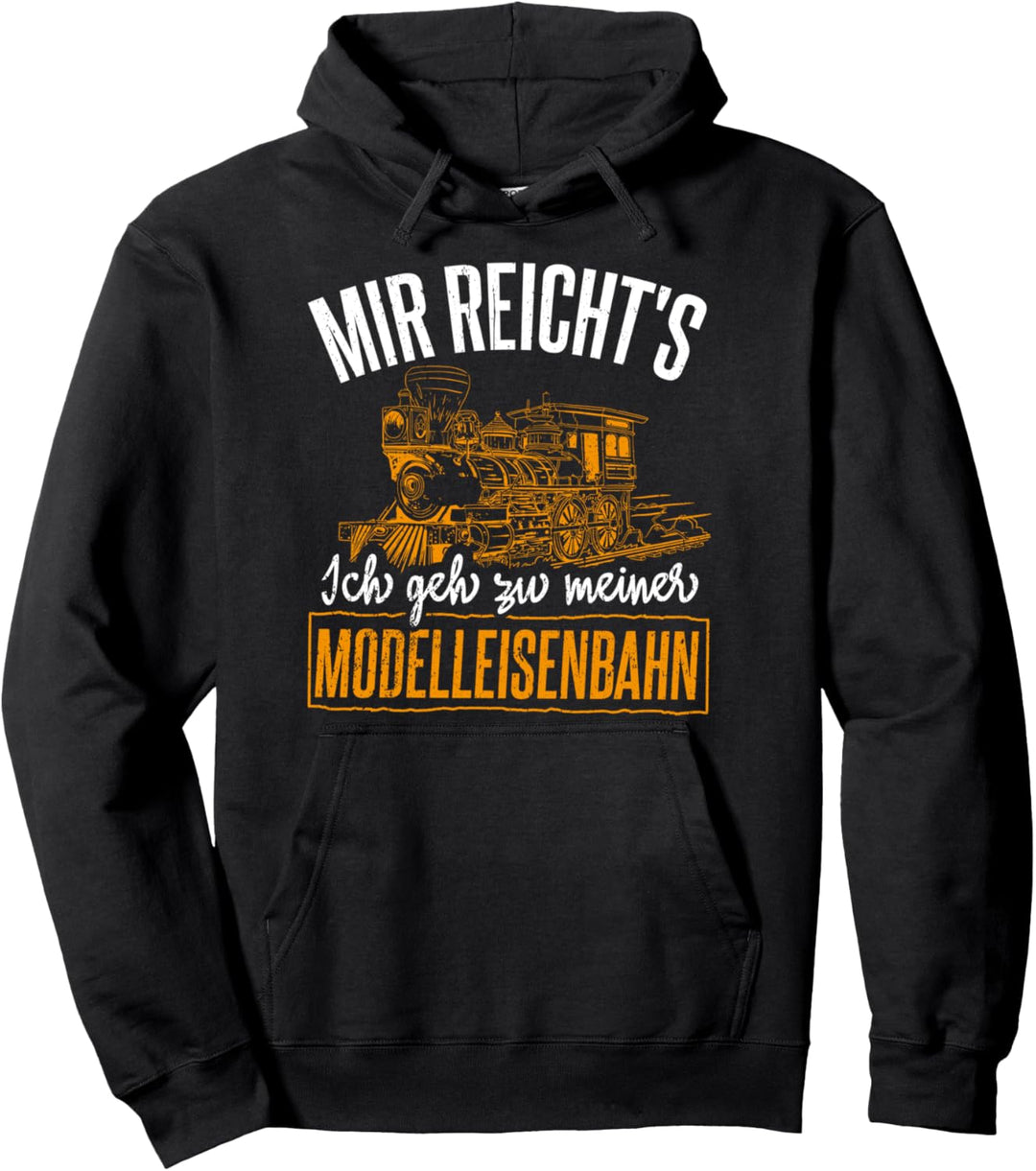 Eisenbahn Modelleisenbahn Modellbau Pullover Hoodie