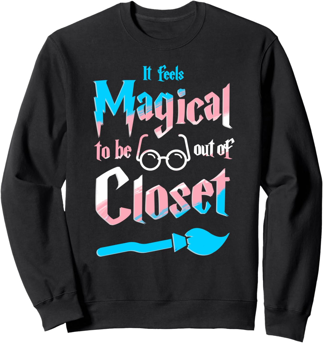 Out of Closet LGBTQ Stolz Transgender Sweatshirt