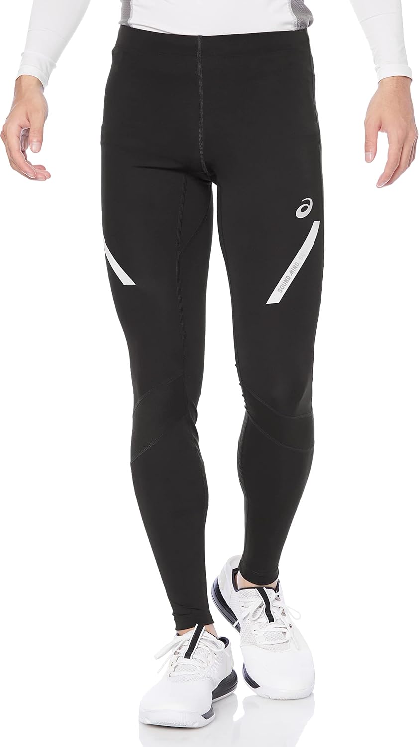 ASICS Men's Leggings, Black, M