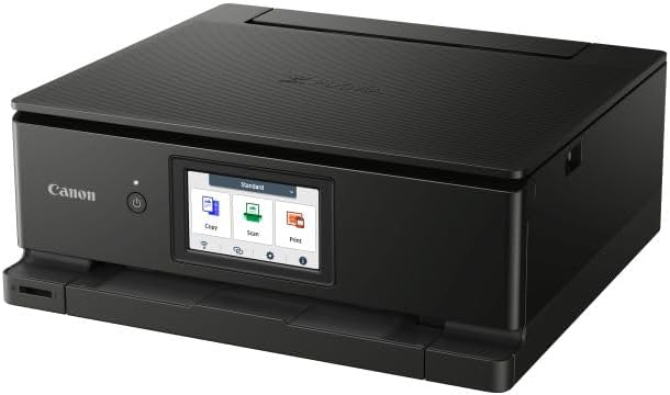 Canon PIXMA TS8750 Multifunktionsdrucker 3in1 (Tintenstrahl,Drucken, Kopieren, Scannen, A4, 10,8 cm