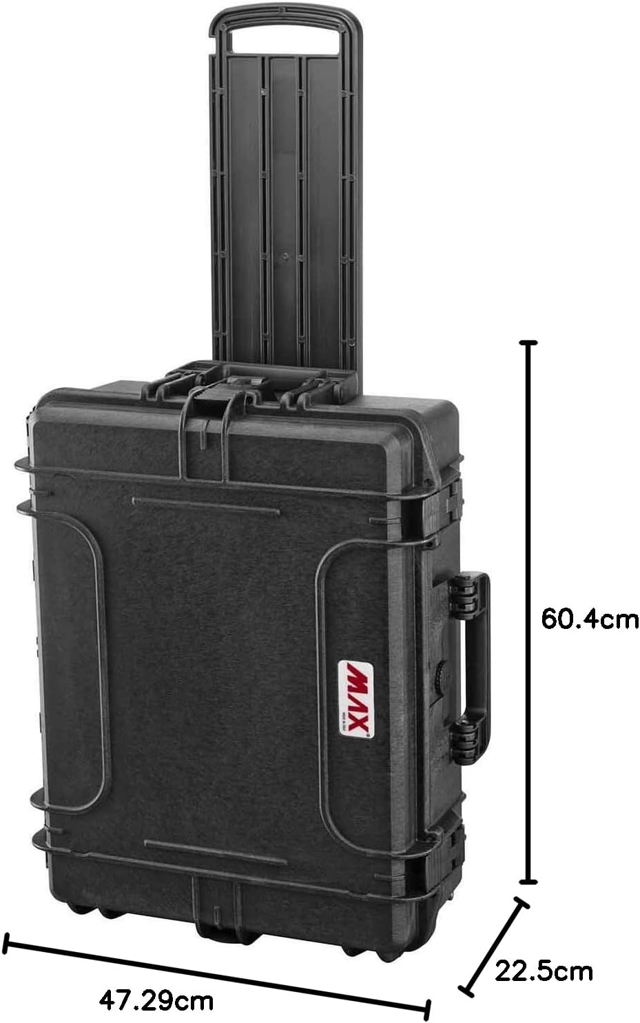 Max MAX540H190STR IP67, wasserdicht, strapazierfähig, wasser- und Materialaufnahmen mit Griff, Harts