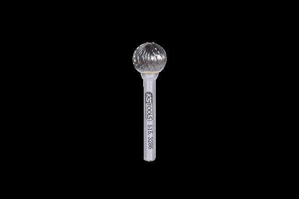 KS Tools 515.3286 HM Kugel-Frässtift Form D, 16mm 16 mm, 16 mm