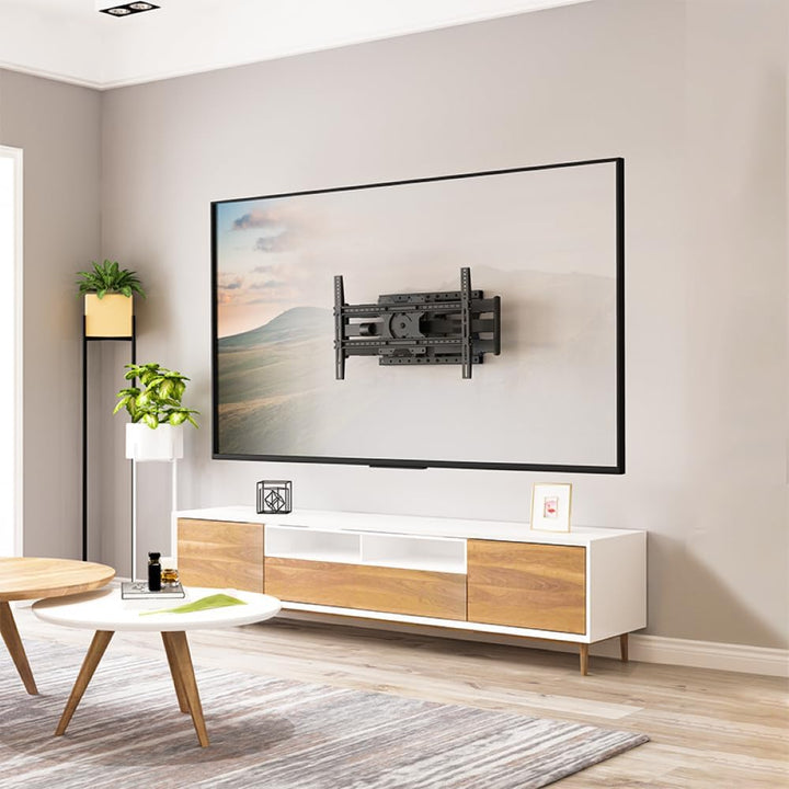 XTRARM TiTon Double 80 cm TV-Wandhalterung, schwenken neigen rotierbar, 80kg VESA max.600x400 80 cm
