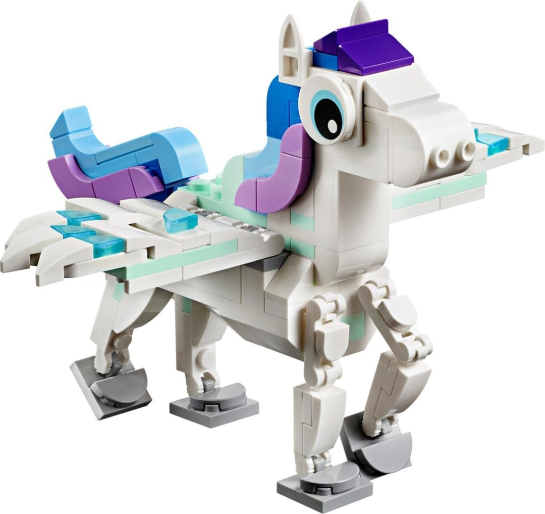 LEGO Creator 40691 - Mythischer Pegasus - Geschenk für Enkelkinder Mädchen und Jungen - Spielzeug zu