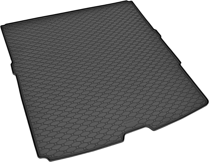 Passgenaue Kofferraumwanne und Gummifussmatten geeignet für Volvo XC90 ab 2015 + Gurtschoner