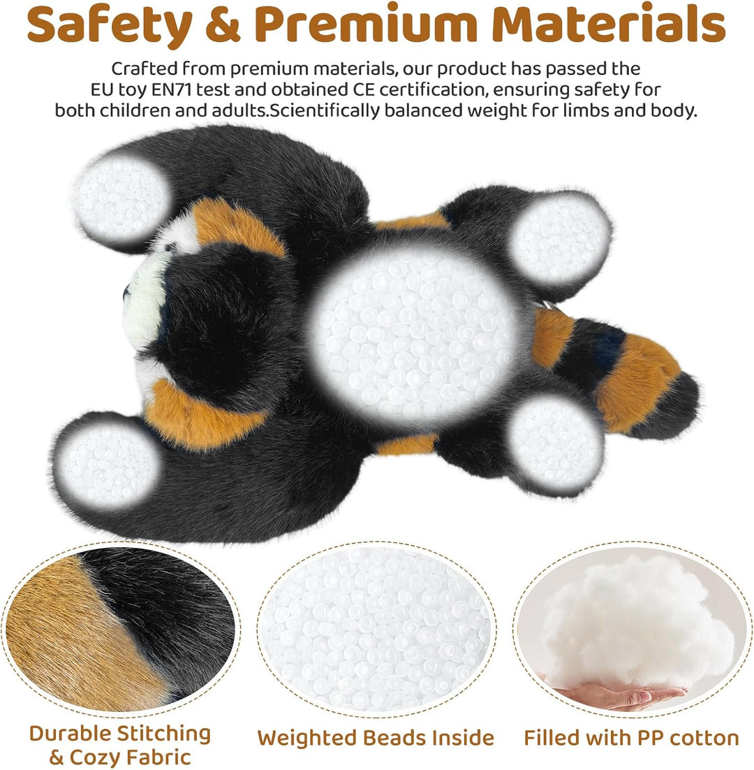 Gewichtstiere Panda Kuscheltier 1.5kg Gewichtskuscheltier Für Kinder & Erwachsene Kawaii Plüschtiere