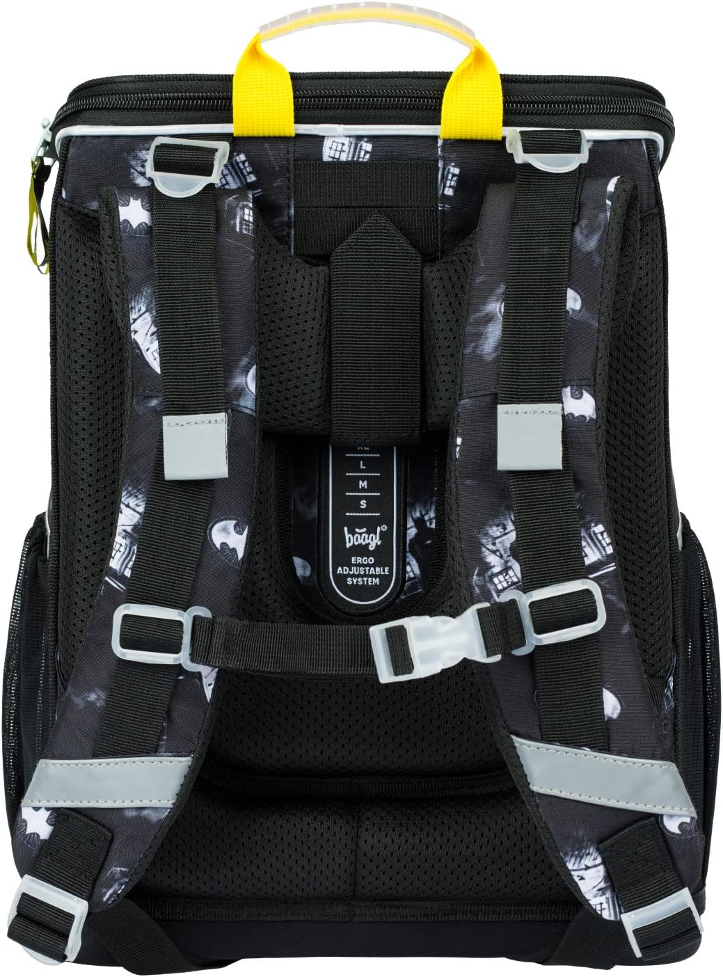 Baagl Schulranzen Jungen Set 3 Teilig, Zippy Schultasche ab 1. Klasse, Grundschule Ranzen mit Brustg