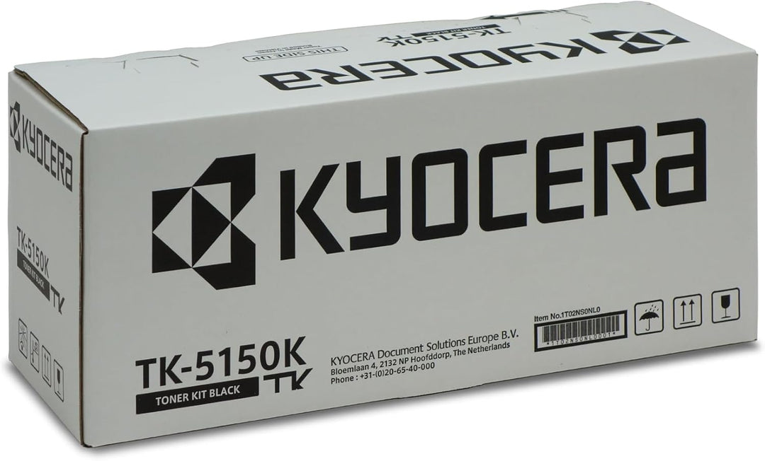 Kyocera TK-5150K Toner Schwarz. Original Tonerkartusche 1T02NS0NL0. Kompatibel für ECOSYS M6035cidn,