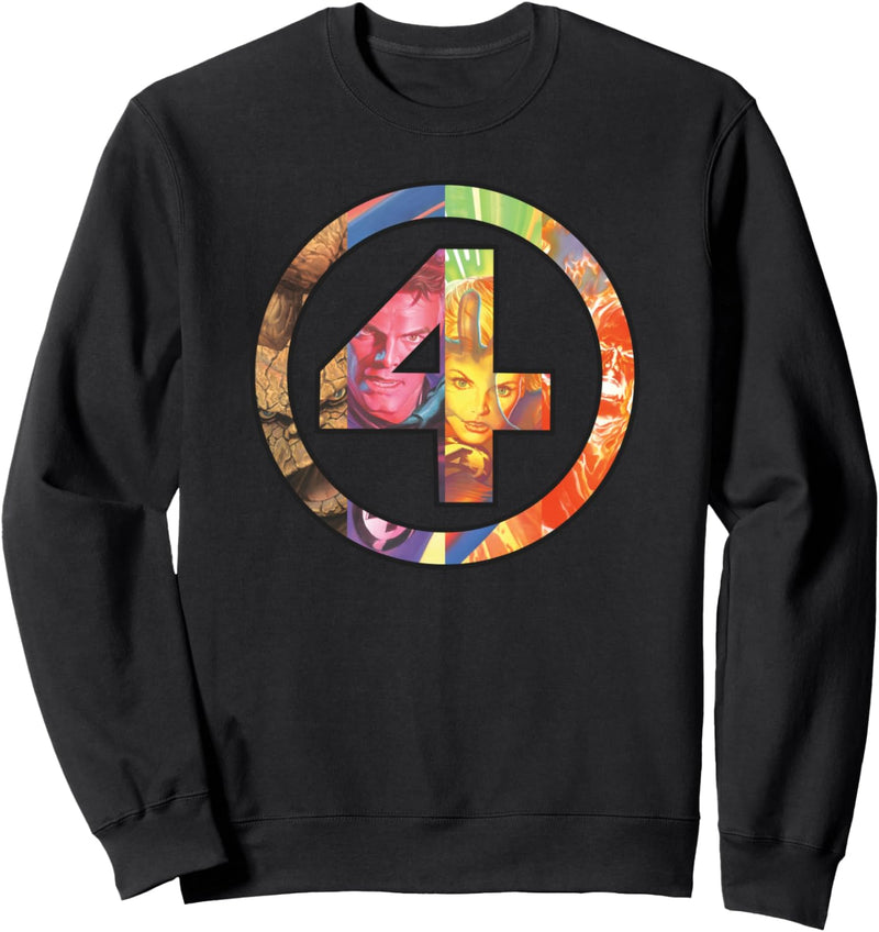 Marvel The Fantastic Four 4 Comic Book Sweatshirt